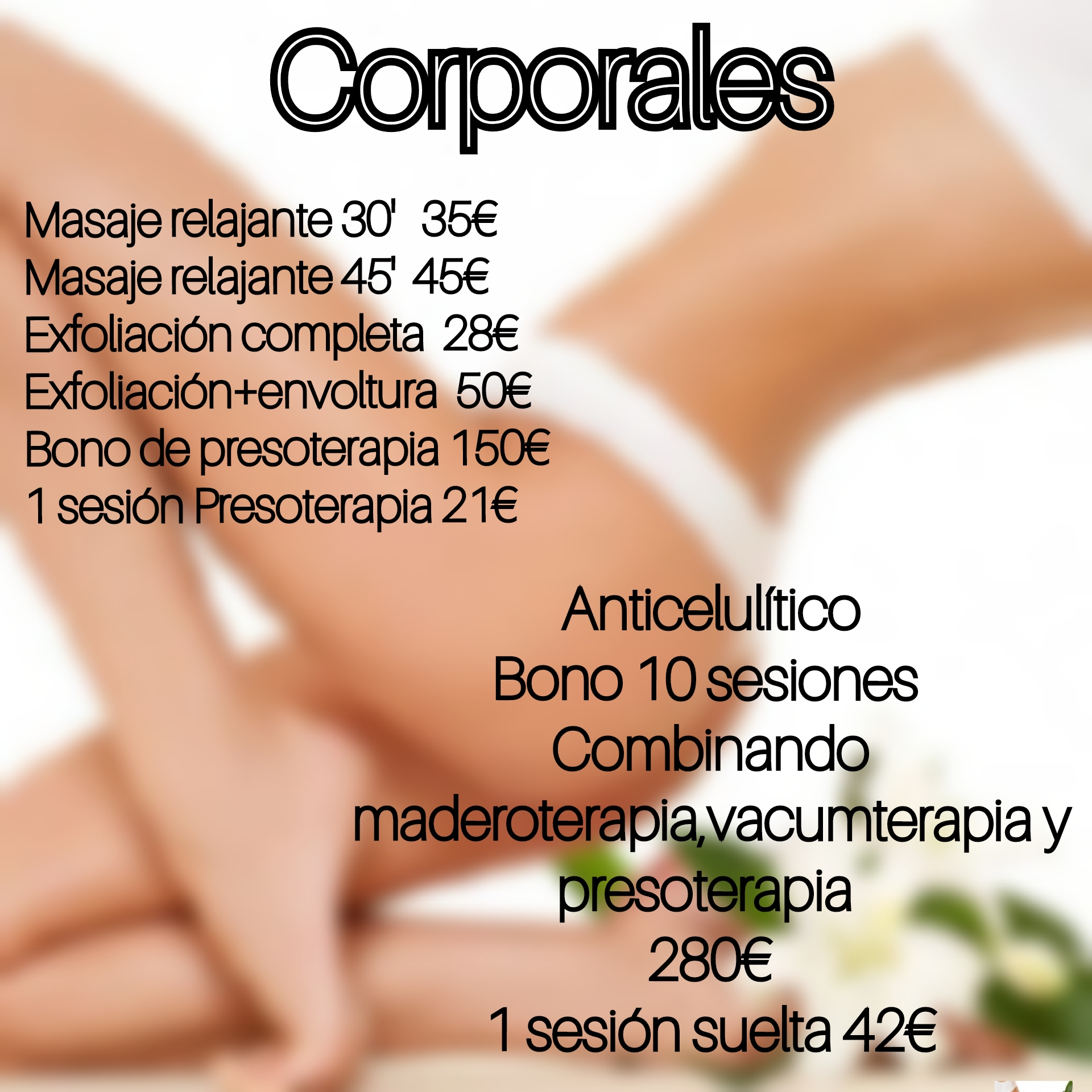 Maderoterapia corporal